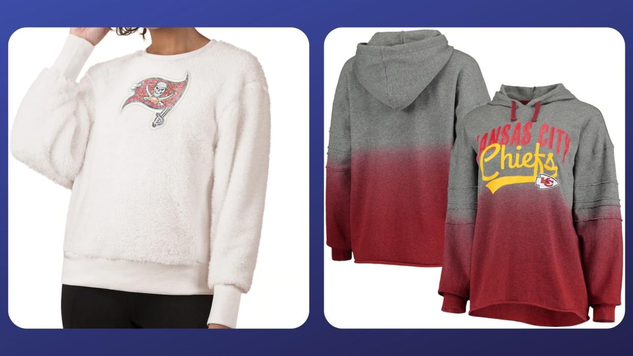 Use code NFL20 at checkout to take 20% off women's NFL gear at the NFL shop. (Photo by NFLShop.com)