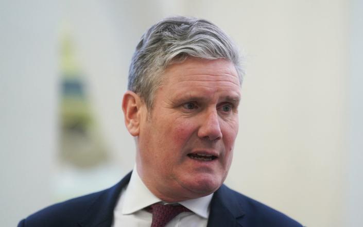 Writing for The Telegraph, Sir Keir Starmer says the situation for NHS patients is now 'intolerable and dangerous' - Brian Lawless/PA
