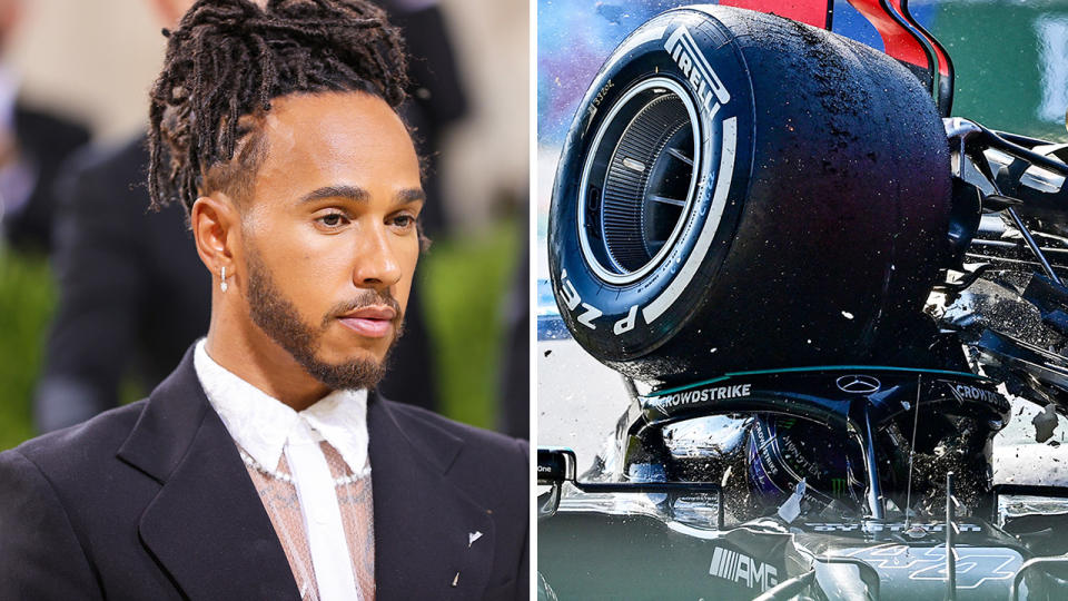 Lewis Hamilton complained of neck soreness after the Italian GP, but attended the Met Gala in New York the following day.