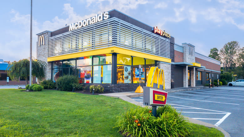 McDonald's storefront daytime