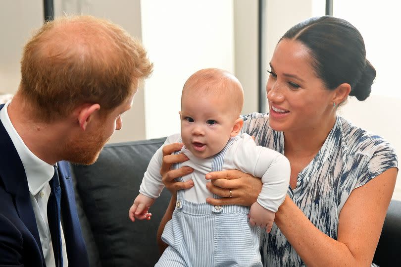Prince Archie celebrates his fifth birthday on May 6 -Credit:PA