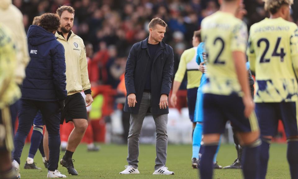<span>Jesse Marsch was sacked by Leeds in February 2023.</span><span>Photograph: Simon Stacpoole/Offside/Getty Images</span>