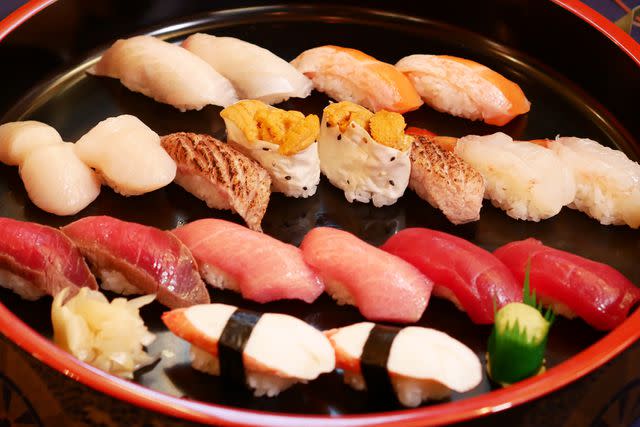 <p>Courtesy of Sushi Kashiba</p> A platter from Sushi Kashiba