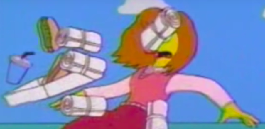 Maude Flanders in "The Simpsons"