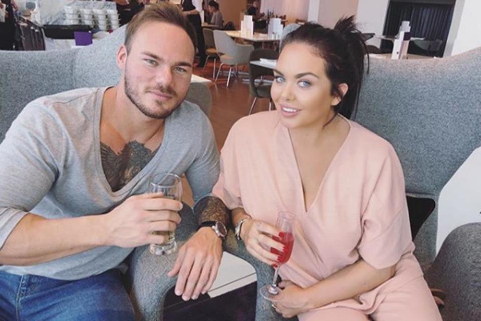 Happy: Scarlett Moffatt and Lee Wilkinson (Instagram/ Scarlett Moffatt)