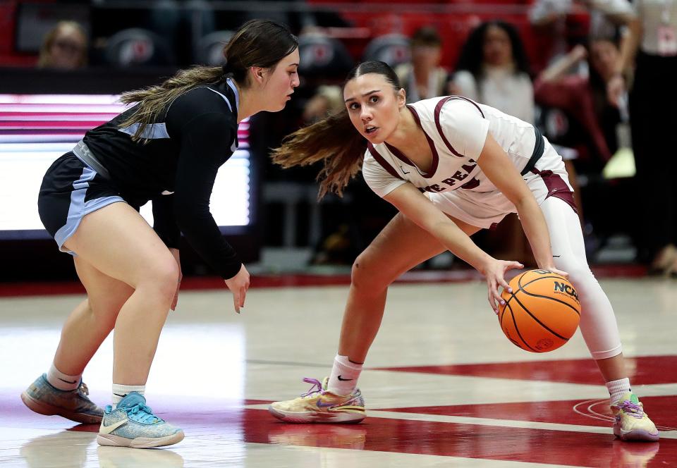 Westlake plays Lone Peak in a 6A girls quarterfinal basketball game at the Huntsman Center in Salt Lake City on Monday, Feb. 26, 2024. Lone Peak won 59-50. | Kristin Murphy, Deseret News