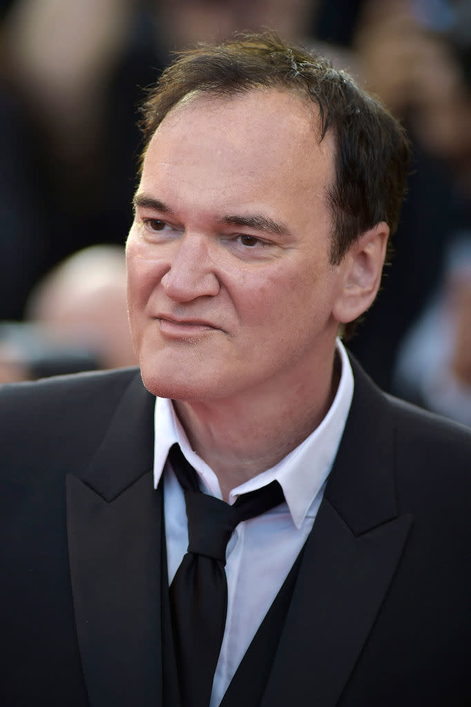 Closeup of Quentin Tarantino