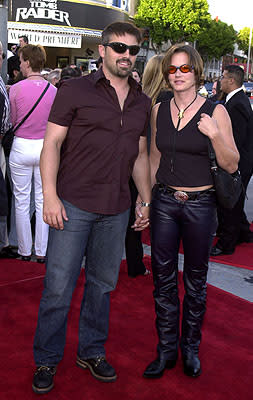 Matt LeBlanc and gal at the Westwood premiere of Paramount's Lara Croft: Tomb Raider