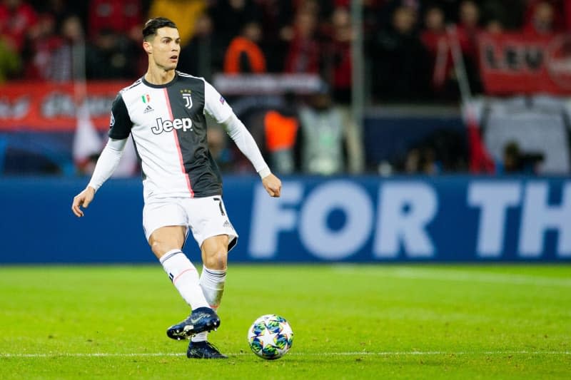 Juventus' Cristiano Ronaldo in action during the UEFA Champions League Group D soccer match between Bayer Leverkusen and Juventus Turin in the BayArena. Juventus will have to pay former player Cristiano Ronaldo almost €10 million ($10.6 million), an Italian court ruled on Wednesday. Rolf Vennenbernd/dpa