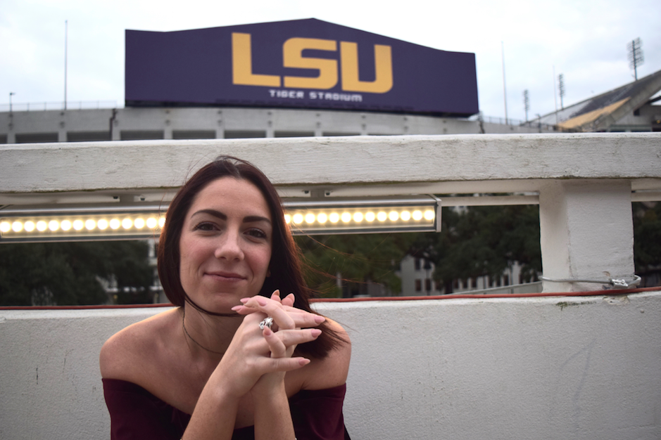 Former LSU student Calise Richardson said she and other students in the football recruiting office were encouraged to do anything to lure top football recruits on visits to LSU, including having sex with them.