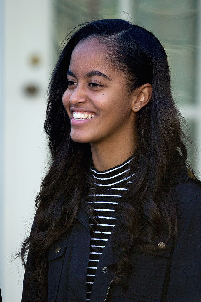 Malia Obama has kept away from controversy during most of her father's tenure as president. (Photo: Getty)