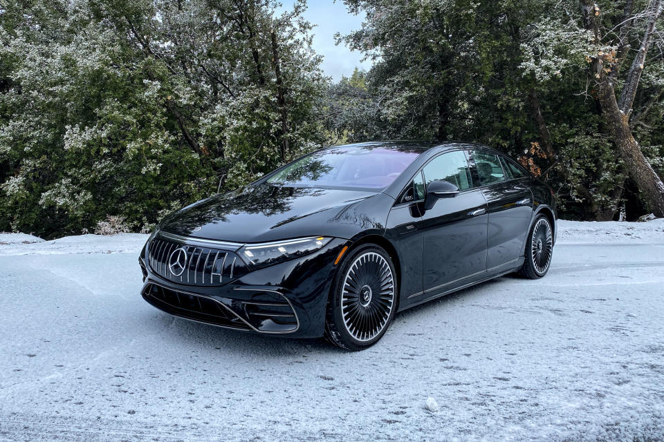 Mercedes AMG EQS electric vehicle