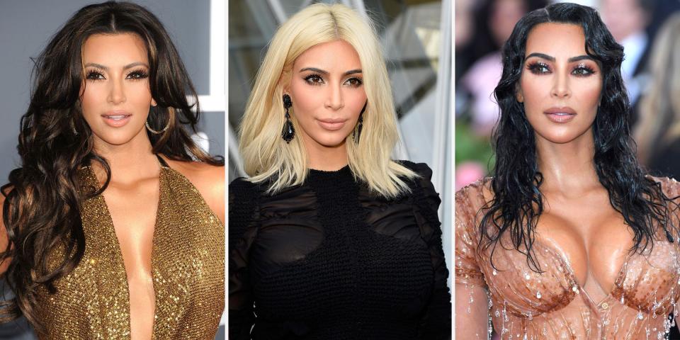 Kim Kardashian's Complete Beauty Evolution