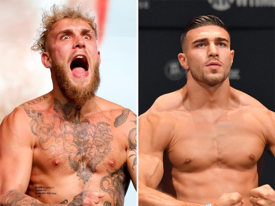 Jake Paul and Tommy Fury will get in the ring in Saudi Arabia (Getty Images)