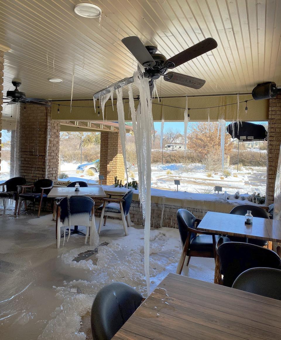 Winter Storm Uri caused heavy damage to Fox Hill Restaurant when below-zero temperatures ruptured pipes and caused flooding. The popular restaurant reopens after almost a year of repairs and remodeling.