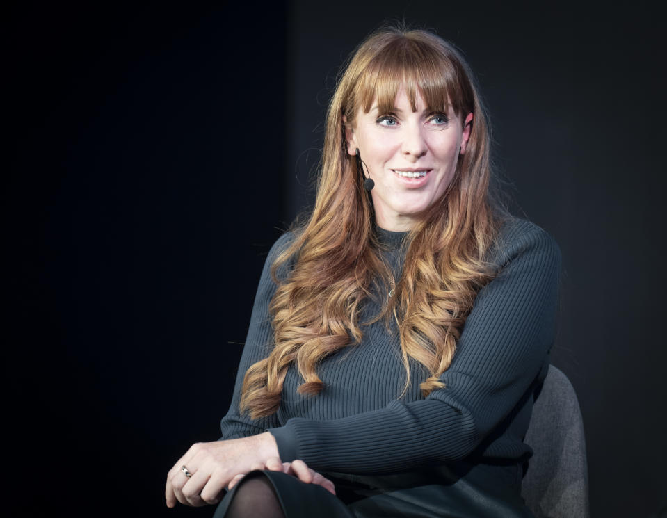 Angela Rayner was elected deputy leader of the Labour Party in 2020. (PA)