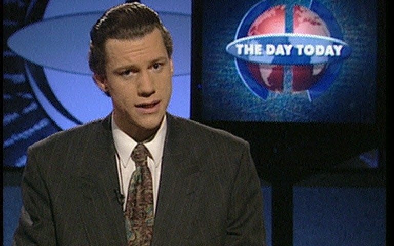 Chris Morris in The Day Today