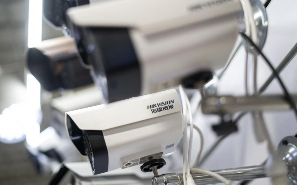 Hikvision or Dahua cameras are in use at six Government departments - FRED DUFOUR/AFP via Getty Images