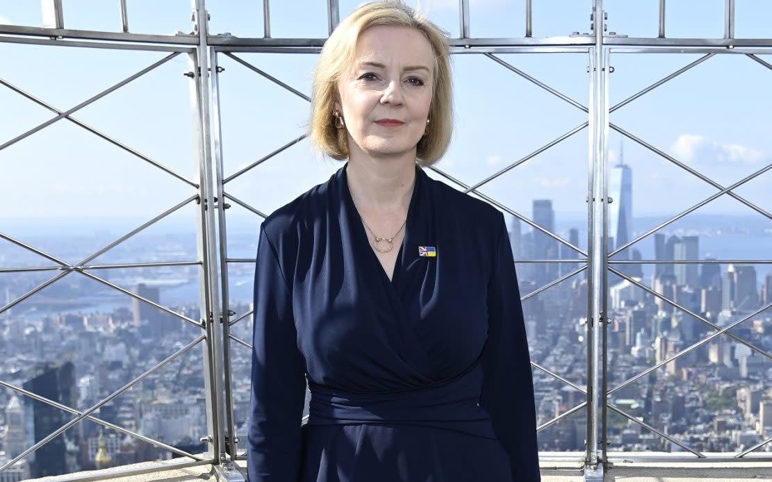 Liz Truss, New York - Roy Rochlin/Getty Images North America