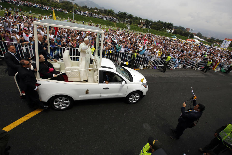 FOTOS: El Papa logró lo que nadie en Colombia