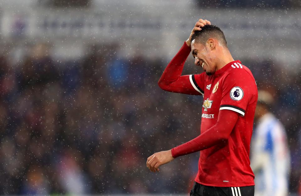 Chris Smalling and Manchester United fans are left scratching their heads after defeat at Huddersfield