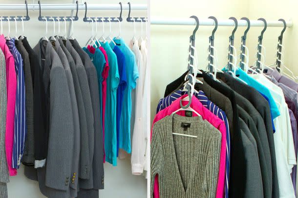 These drop-down hangers are perfect for anyone who's ever thought 