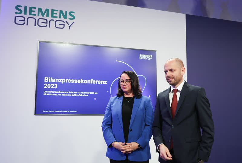 Annual results news conference of Siemens Energy in Munich