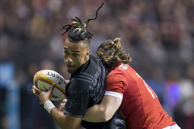 Luto en el rugby: Sean Wainui, de los Maori All Blacks, toda una estrella en ascenso, murió este lunes en un accidente automovilístico.