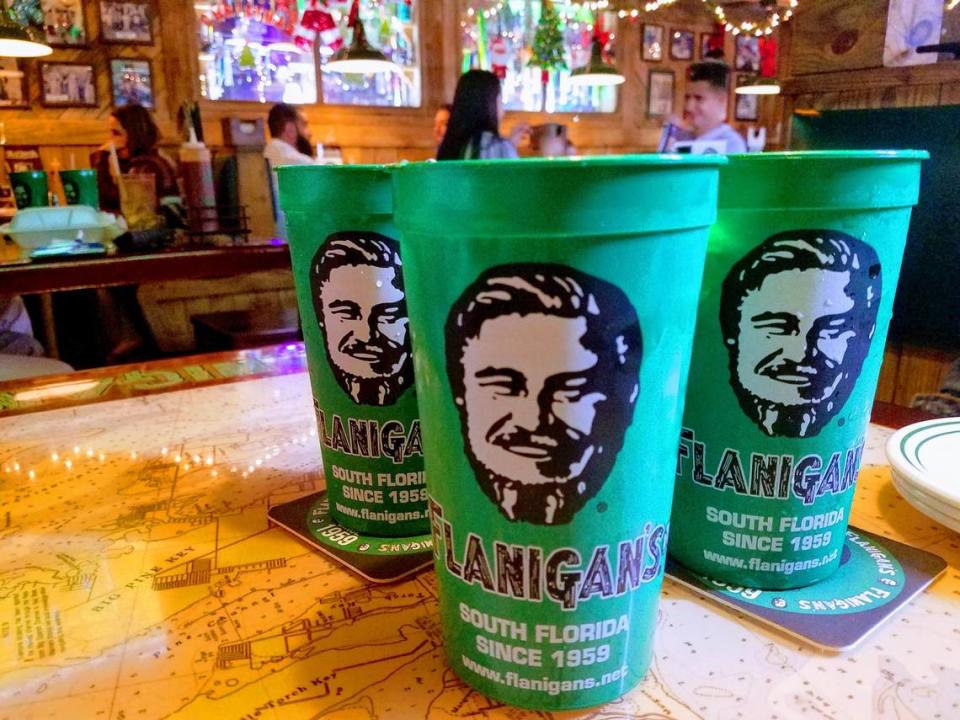 The famous green cups.