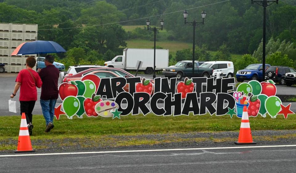 The second annual Art in the Orchard at Way Fruit Farm will be held July 14-16.