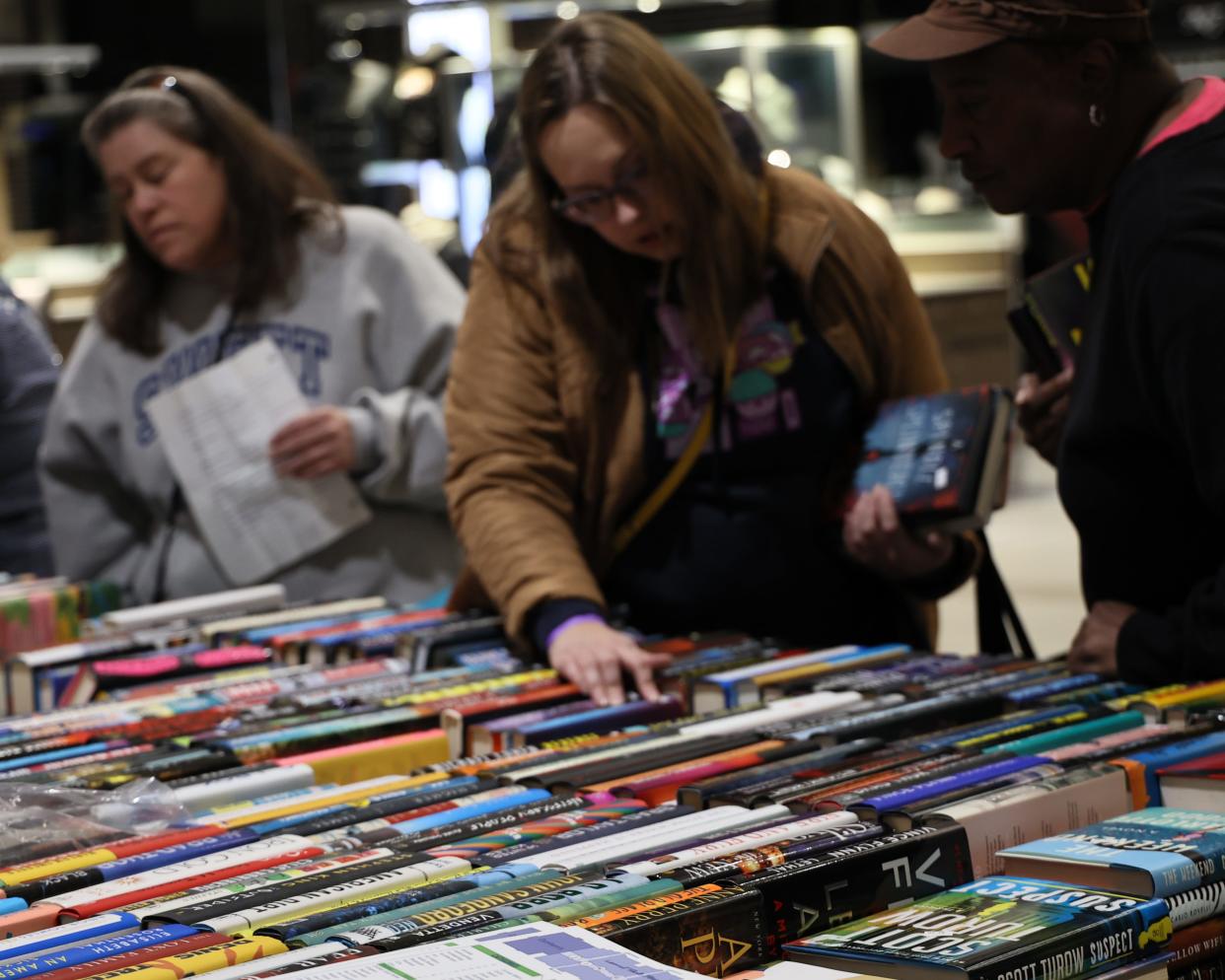 Bookstock will offer nearly 400,000 gently used books, DVDs, CDs and more April 7-14 at Laurel Park Place in Livonia.