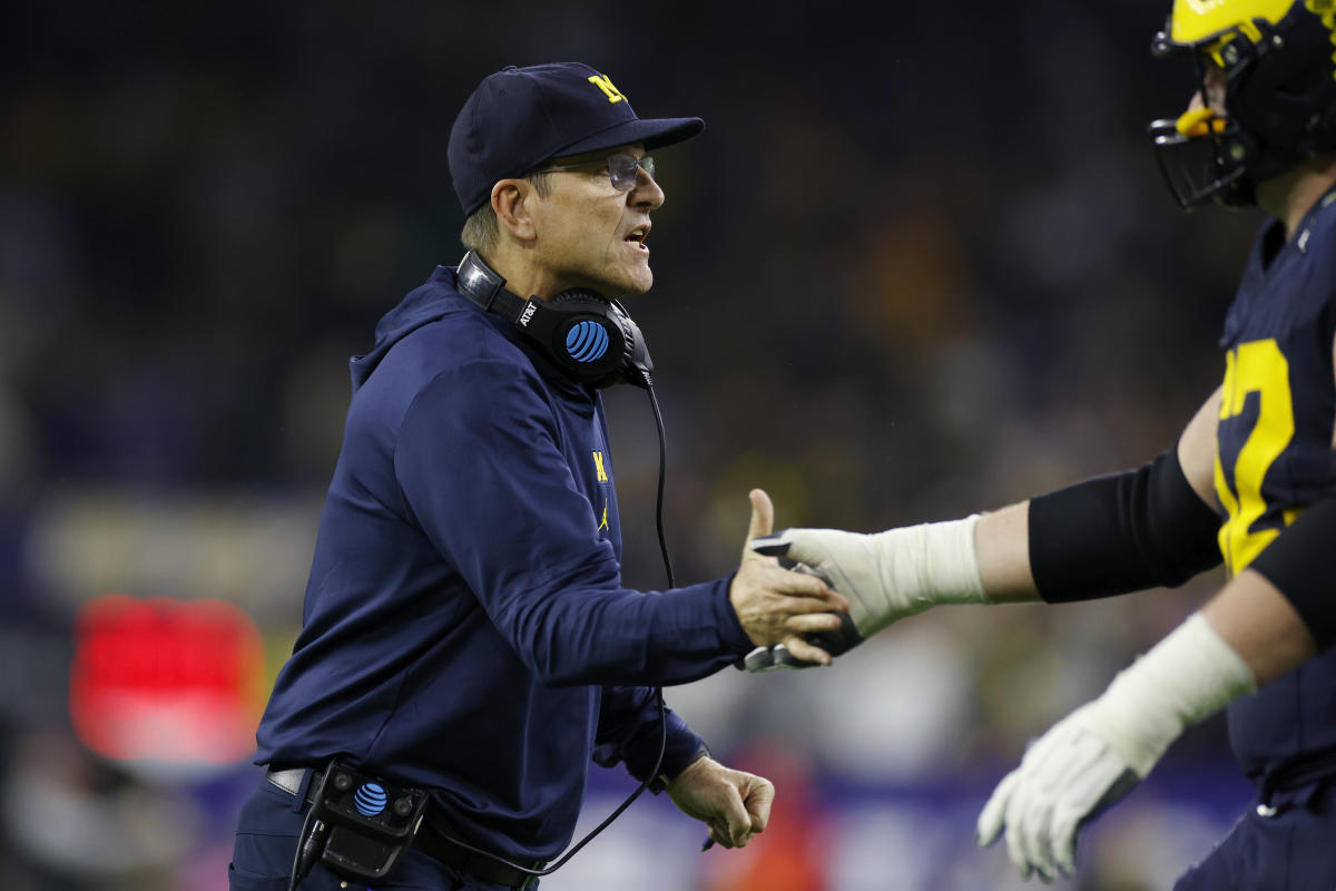 NCAA issues punishment for former Michigan coach Jim Harbaugh due to recruitment violations