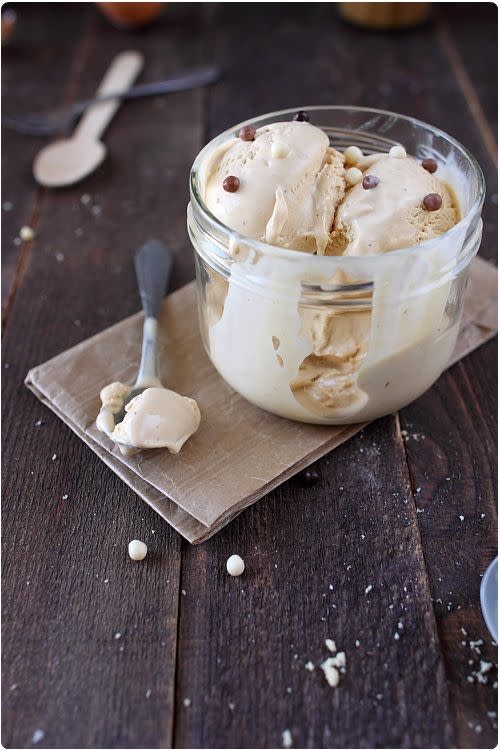 Glace à la confiture de lait