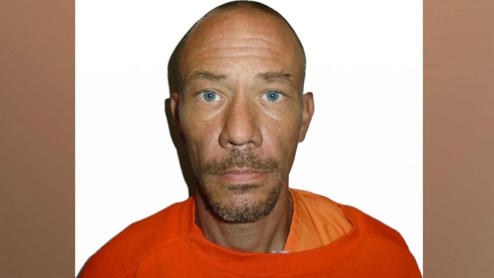 PHOTO: Chadwick Shane Mobley, the suspect in the murder of a Michigan woman, escaped on July 9, 2023, in Montana while being transferred to Michigan to face murder charges. (Plains, Montana, Police Dept.)