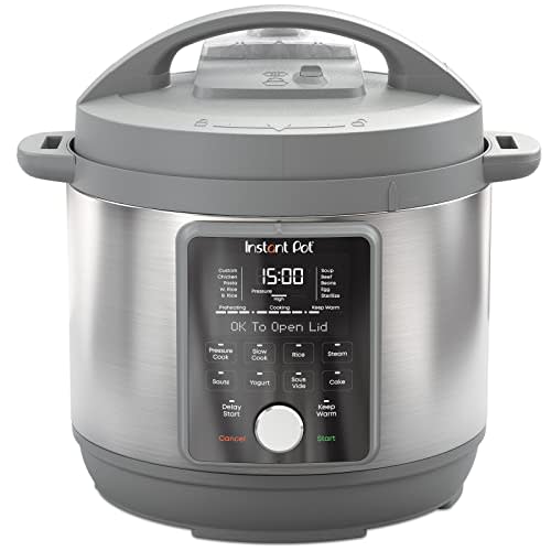 Instant Pot Duo Plus, 6-Quart Whisper Quiet 9-in-1 Electric Pressure Cooker, Slow Cooker, Rice…