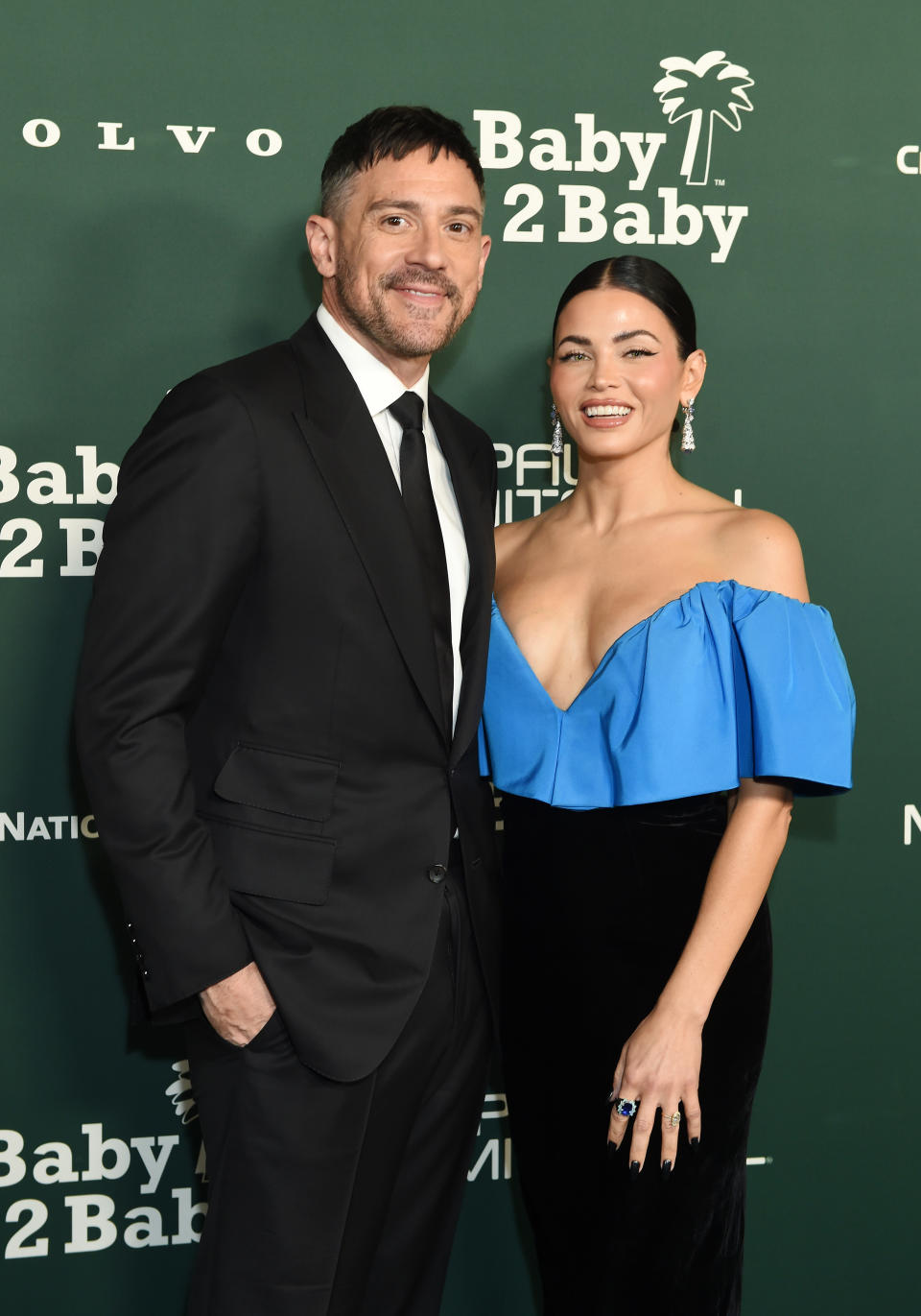Steve Kazee and Jenna Dewan at the 2023 Baby2Baby Gala held on November 11, 2023 in Los Angeles, California. (Photo by Gilbert Flores/Variety via Getty Images)