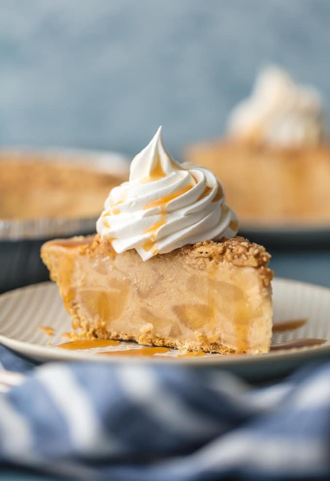 Caramel Apple Freezer Pie