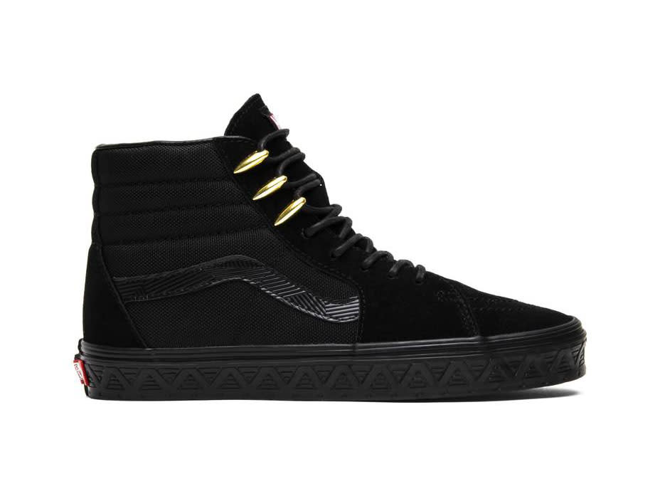 Marvel x Vans SK8-HI Black Panther Sneakers