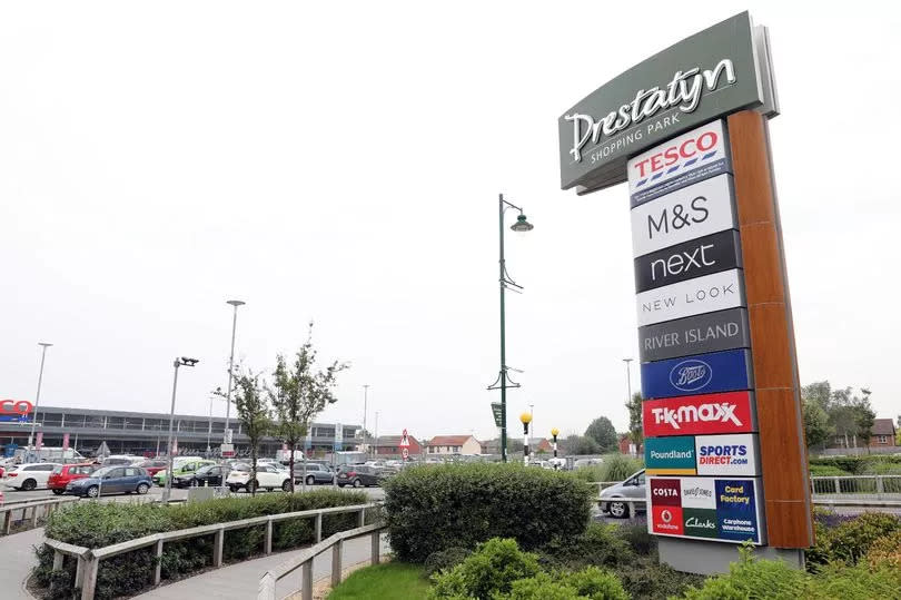 Parc Prestatyn retail park. Image: David Powell/North Wales Live