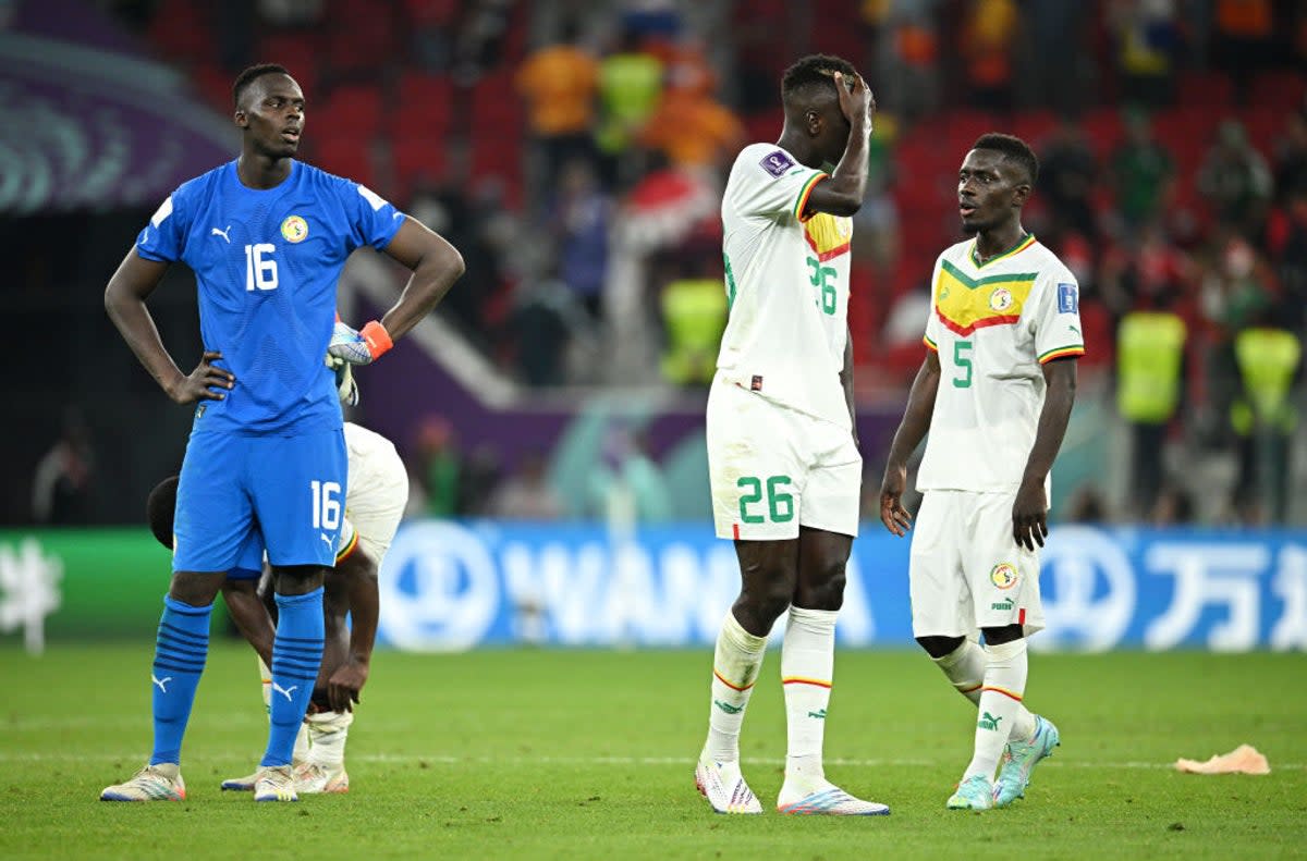 Senegal were caught out late against the Netherlands in their World Cup opener  (Getty Images)