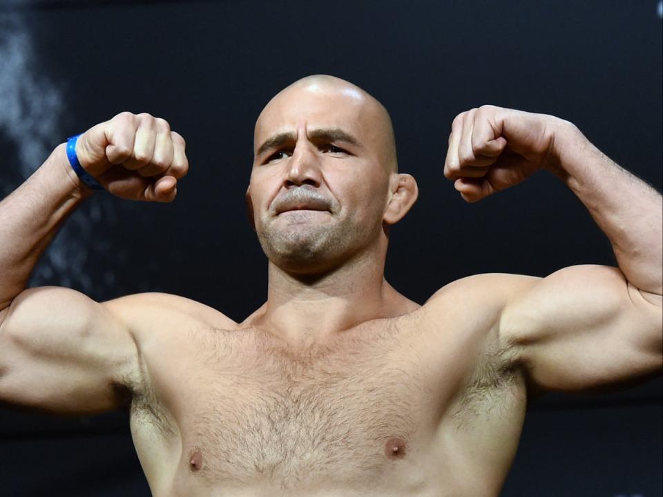 Light heavyweight champion Glover Teixeira is the UFC’s second-oldest title holder ever (Getty Images)