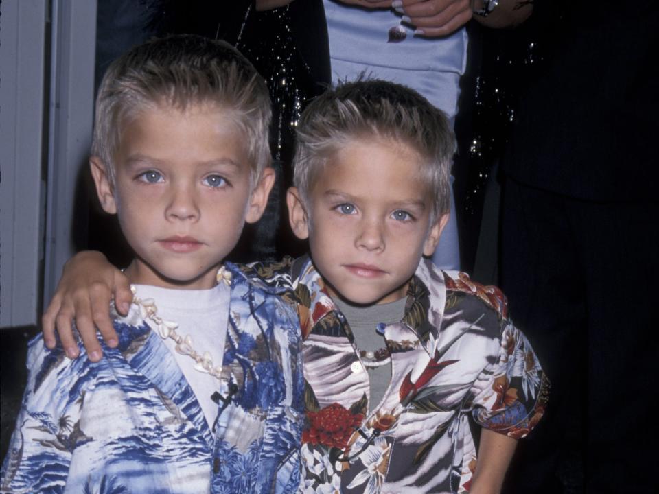 (L-R) Cole and Dylan Sprouse.