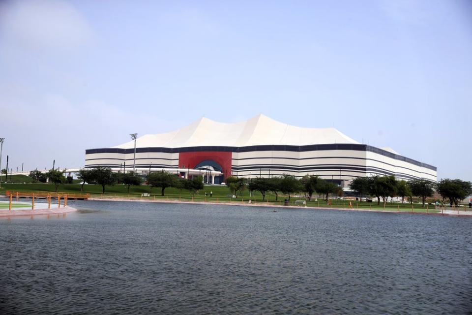 The Al Bayt Stadium has been built since the World Cup finals were awarded to Qatar (Adam Davy/PA) (PA Archive)