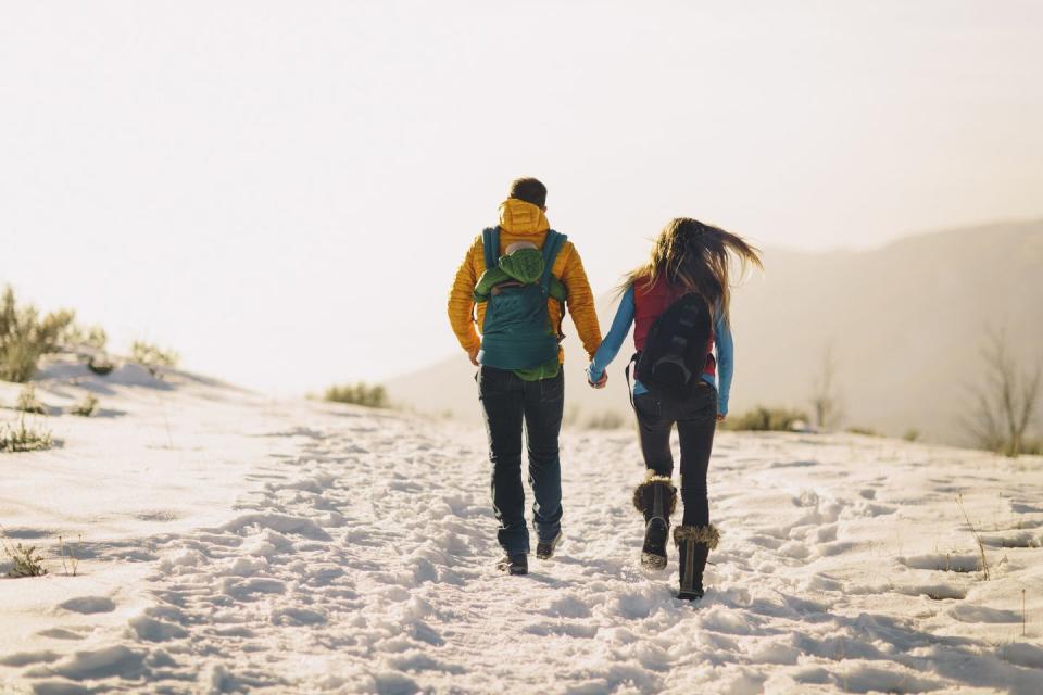 Grab your water bottles and hit the hiking trails.