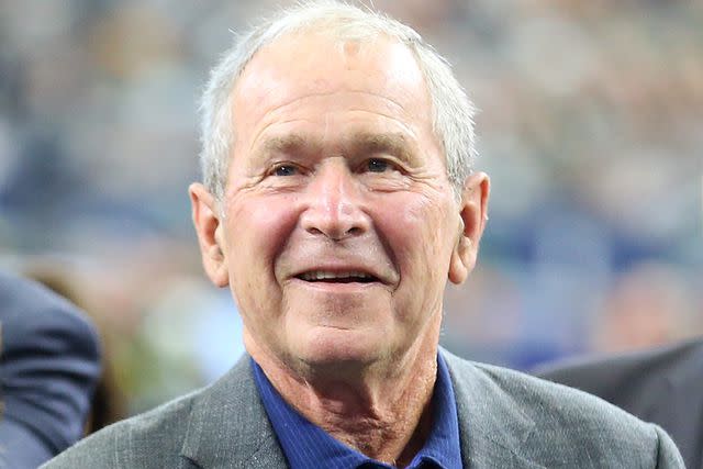 Richard Rodriguez/Getty Images Former U.S. President George W. Bush attending a football game between the Green Bay Packers and the Dallas Cowboys at AT&T Stadium on Oct. 6, 2019, in Arlington, Texas