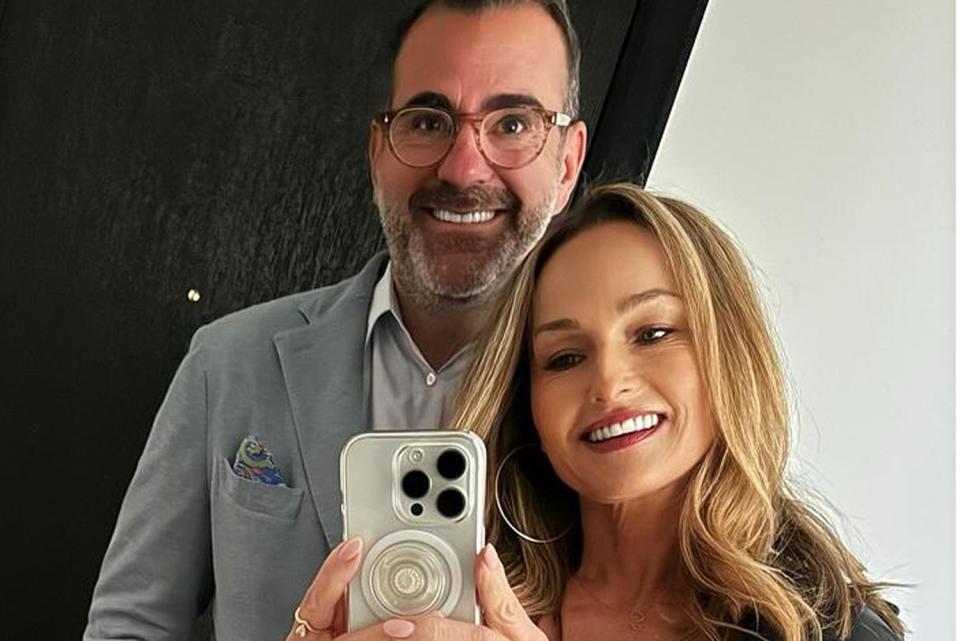 <p>Giada De Laurentiis/Instagram</p> Shane Farley and Giada De Laurentiis