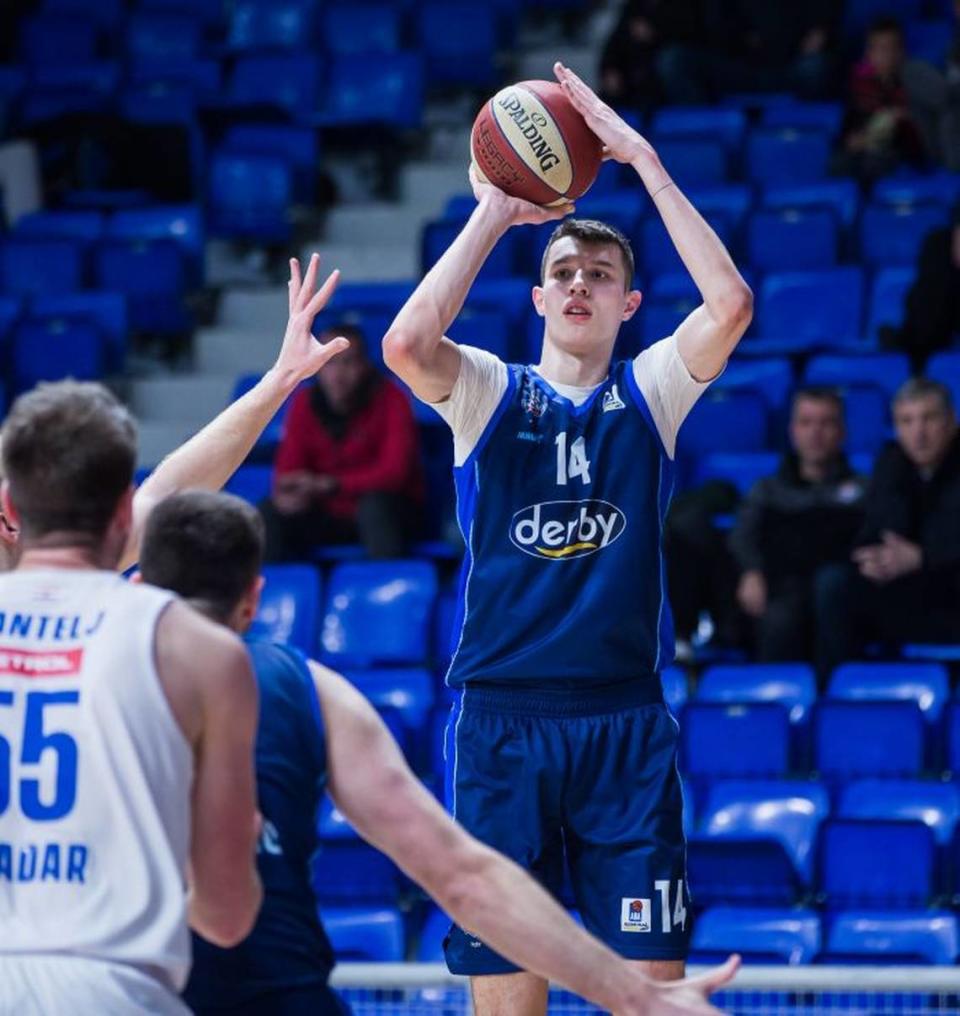 Kentucky freshman Zvonimir Ivisic will wear No. 44 with the Wildcats, the same jersey number as UK legends Phil Grawemeyer, Cotton Nash and Dan Issel. Filip Roganovic/SC Derby