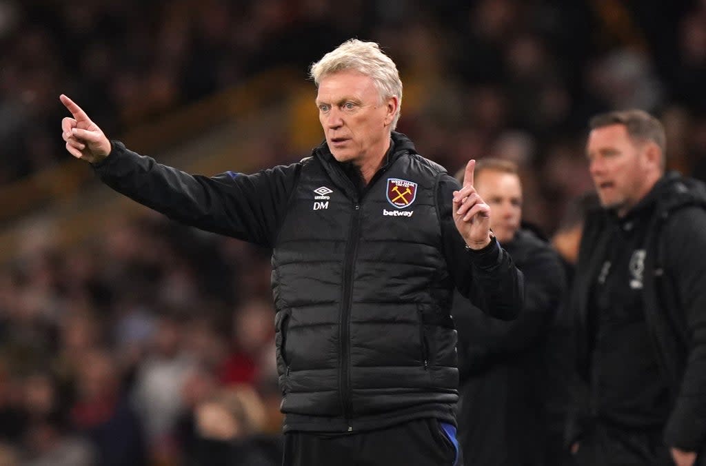 David Moyes has guided West Ham to the knockout stages (Tim Goode/PA) (PA Wire)