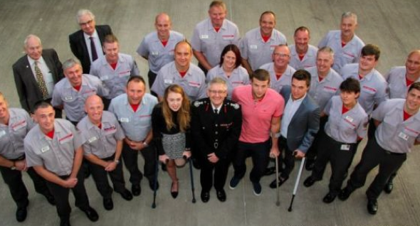 Alton Towers Smiler crash victims pictured together for first time