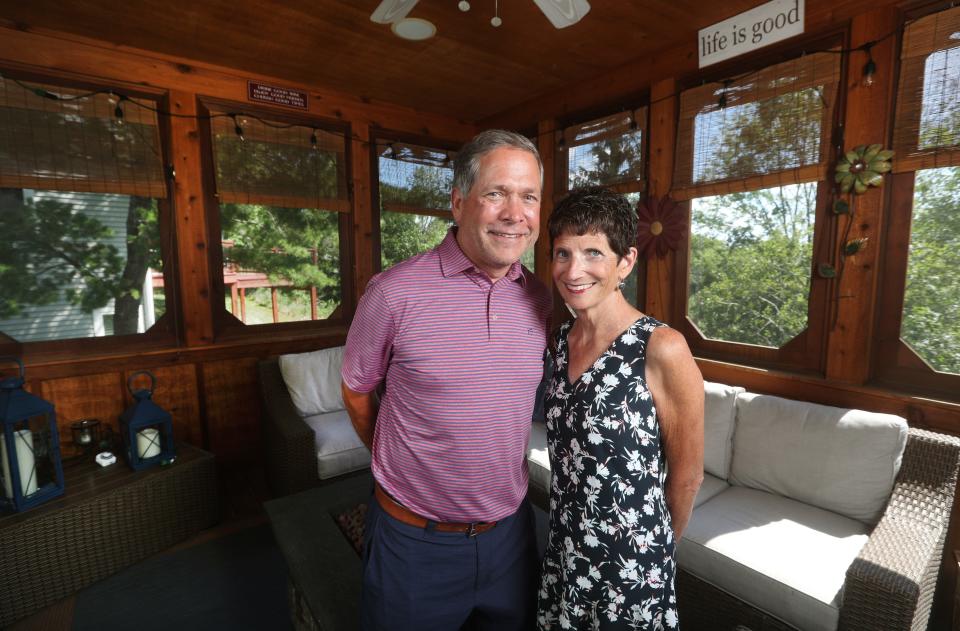 Doug Emblidge, seen here with his wife, Coleen, will do his final newscast on 13WHAM (Channel 13) at 5 p.m. Tuesday, Nov. 29, closing out a local broadcasting career that stretches back to his teenage years.